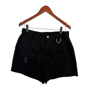 5/20$ Shein Black Women's Cargo Shorts size 0XL